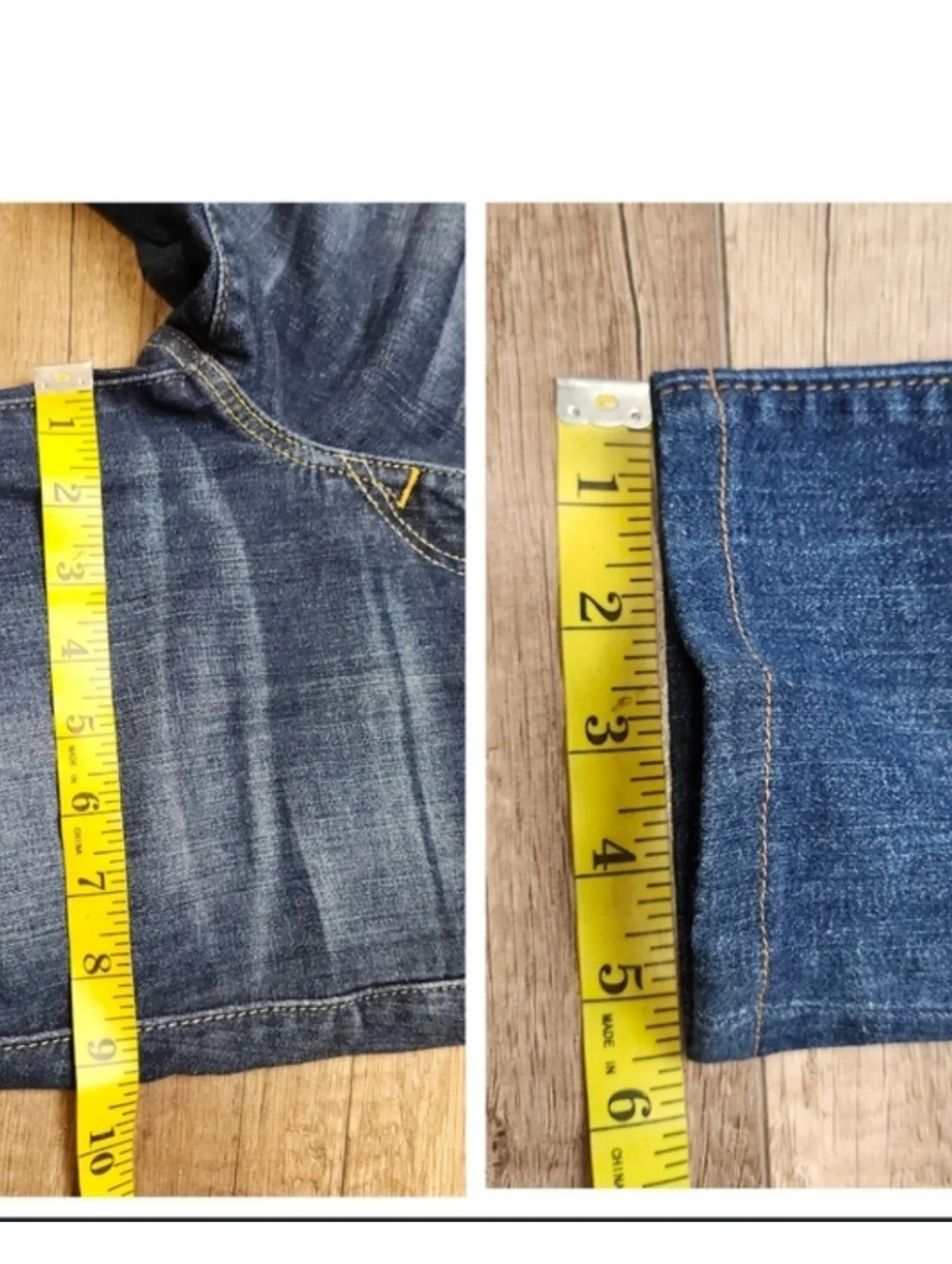 True Religion Women WAKR20Q10 low rise slim straight skinny denim Blue jeans 26 - Picture 12 of 14
